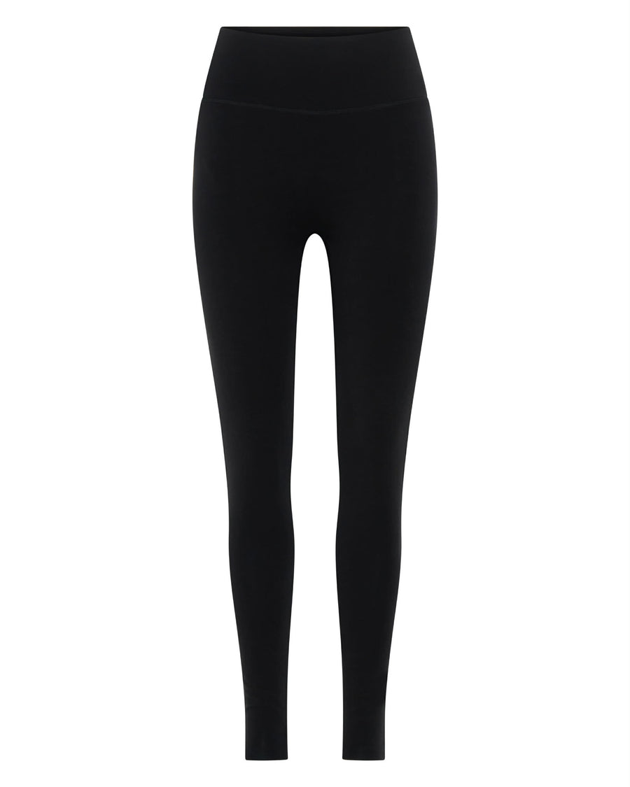 Merino Leggings in Black: front view
