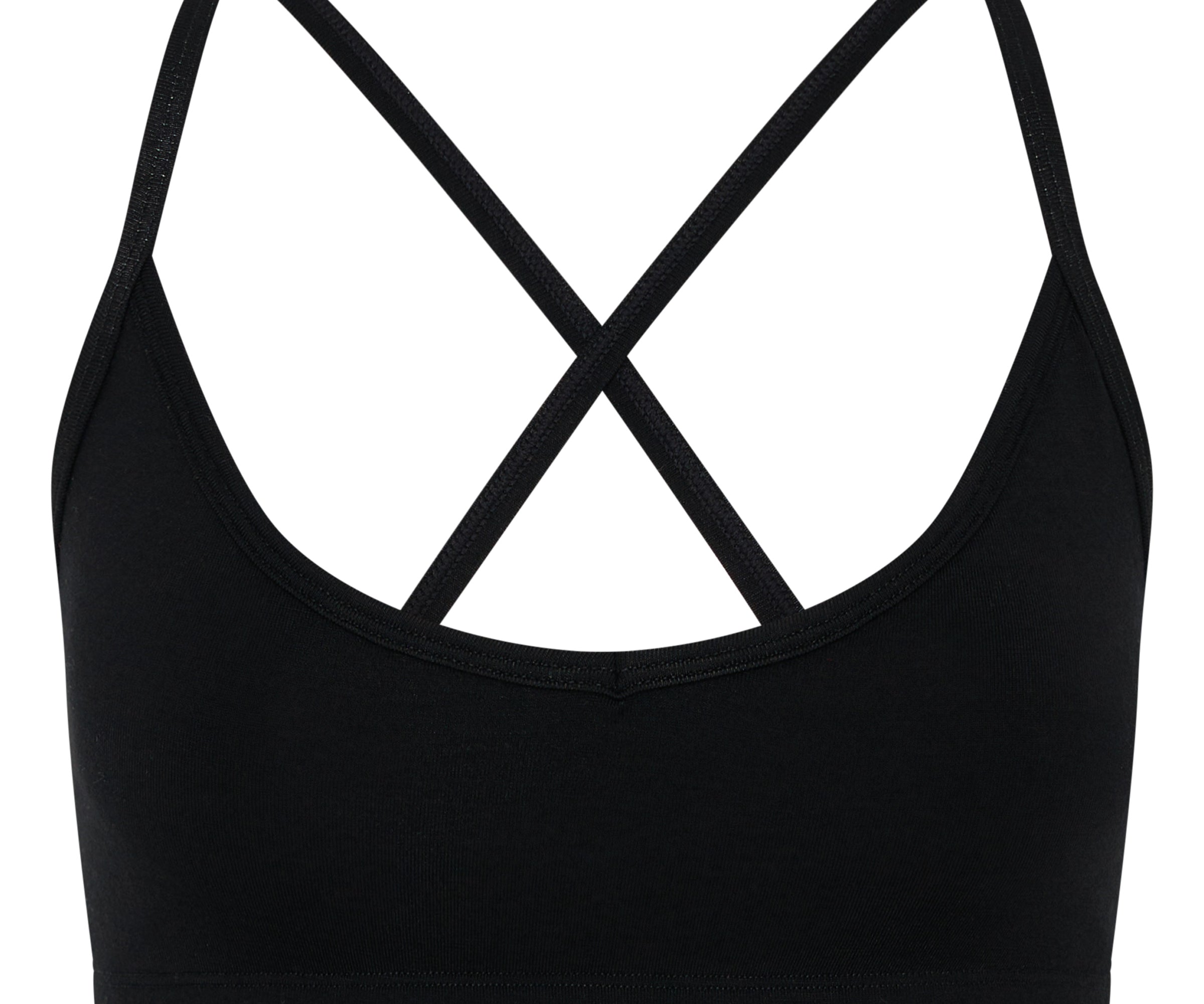 Merino Sports Bra - Crossback