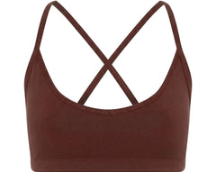 Merino Sports Bra - Crossback