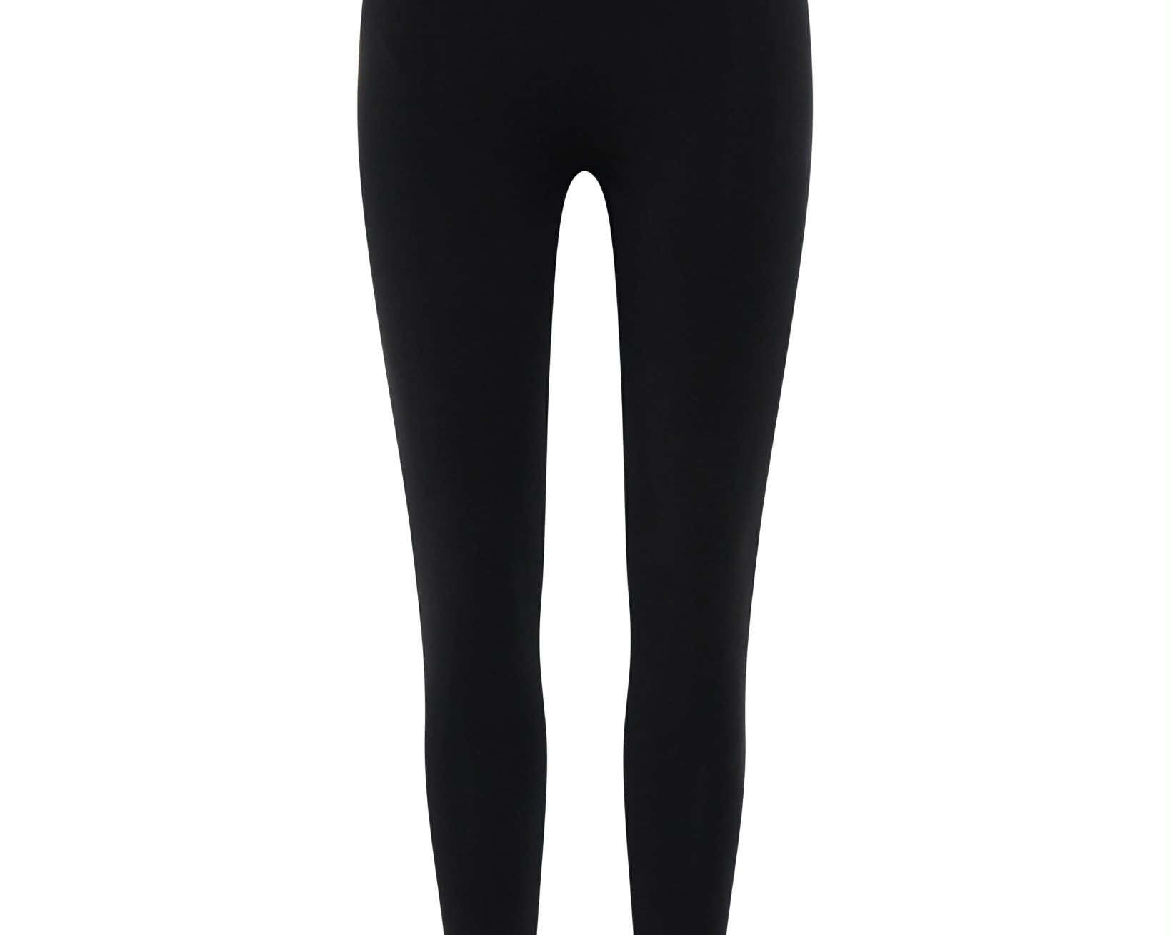 Merino Leggings in Black: front view